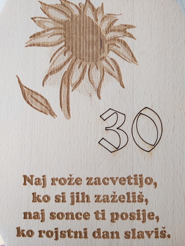 LESENA DESKA 30 ONA