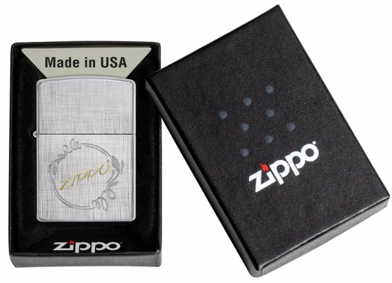 ZIPPO VŽIGALNIK ZLATI NAPIS