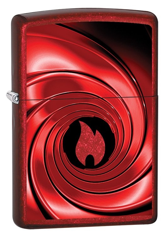 ZIPPO VŽIGALNIK RDEČI SWIRL