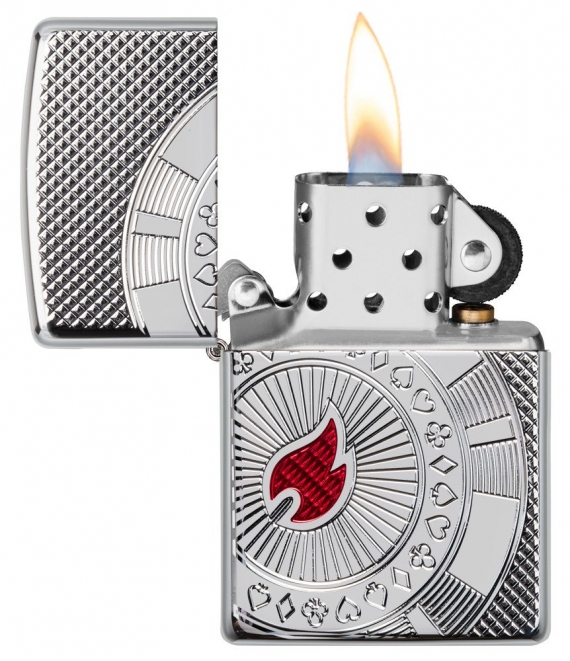 ZIPPO VŽIGALNIK ŽETON ZA POKER